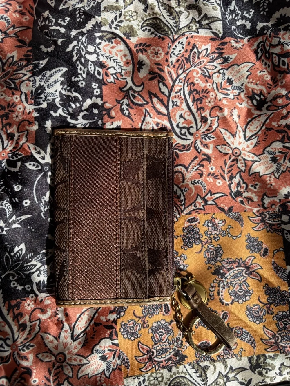 Coach Keyring Card Case - Picture 7 of 8
